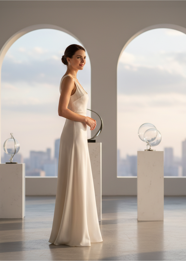 Achtergrondafbeelding met vrouw